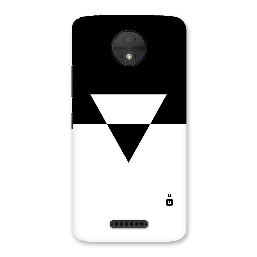 Minimal Triangle Back Case for Moto C