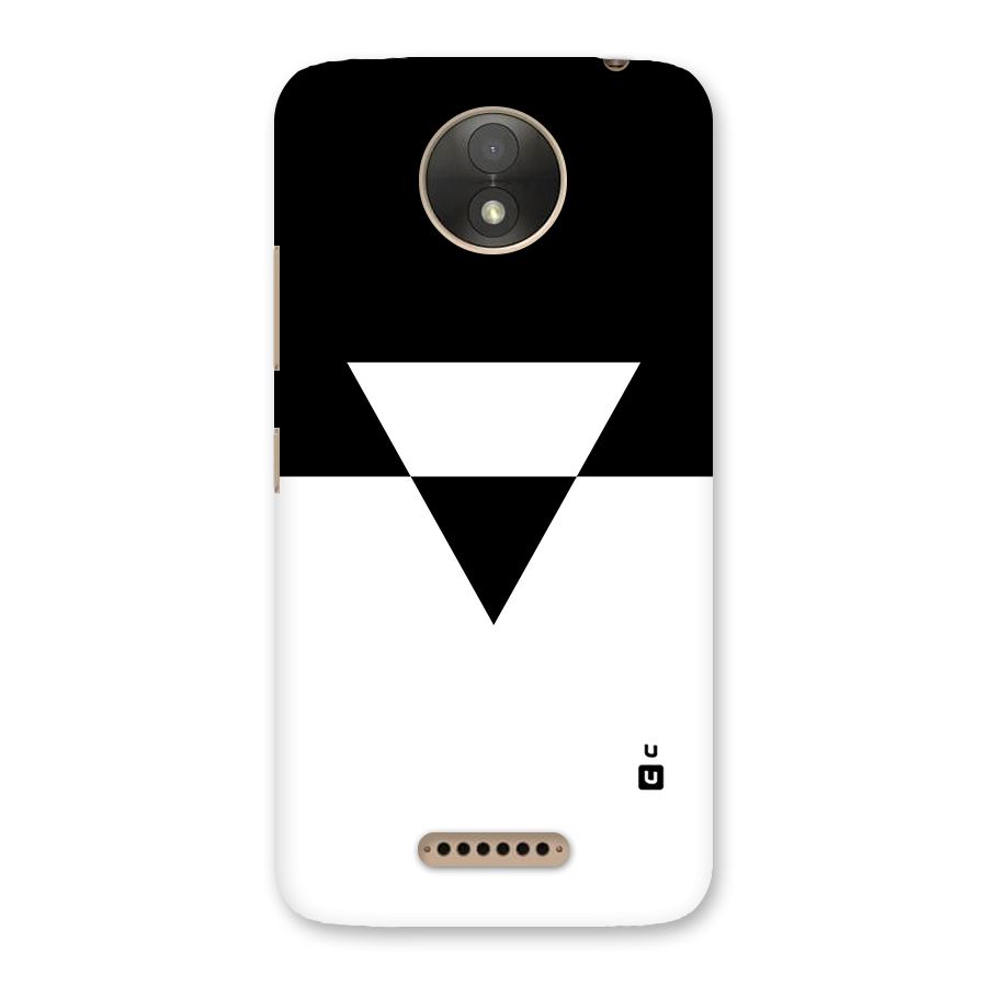 Minimal Triangle Back Case for Moto C Plus