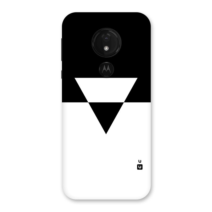 Minimal Triangle Back Case for Moto G7 Power