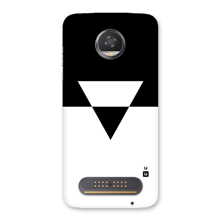 Minimal Triangle Back Case for Moto Z2 Play