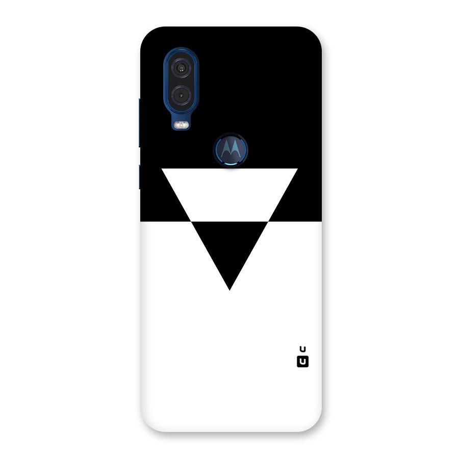Minimal Triangle Back Case for Motorola One Vision