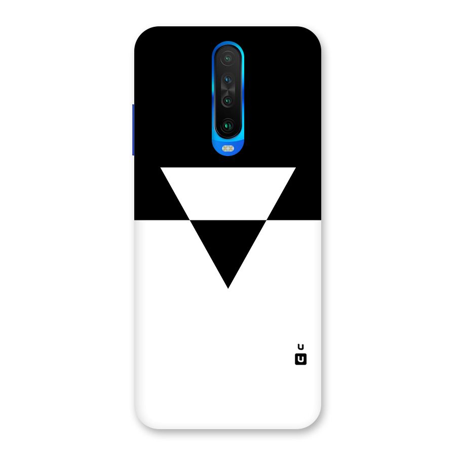 Minimal Triangle Back Case for Poco X2