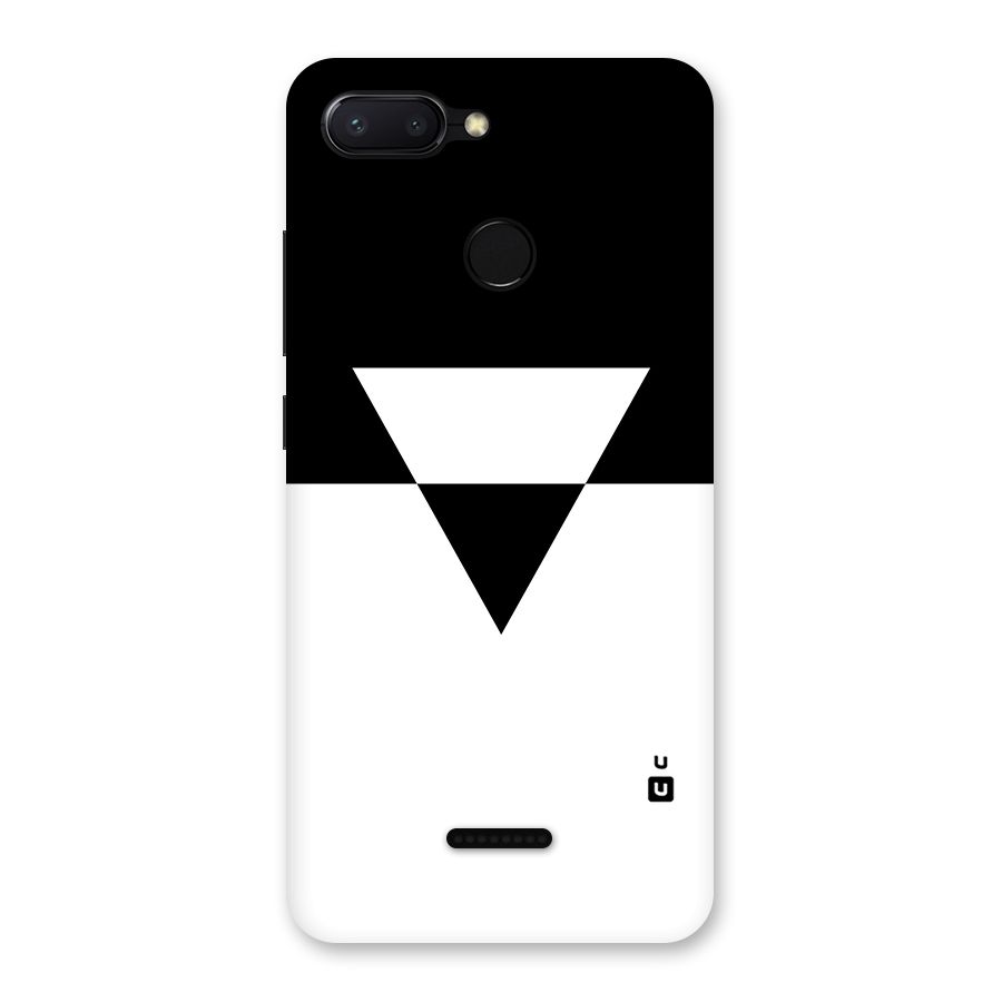 Minimal Triangle Back Case for Redmi 6