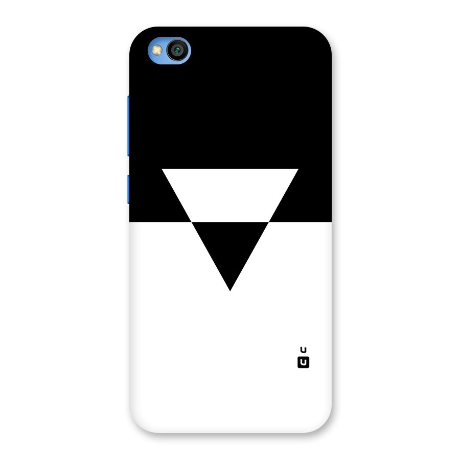 Minimal Triangle Back Case for Redmi Go