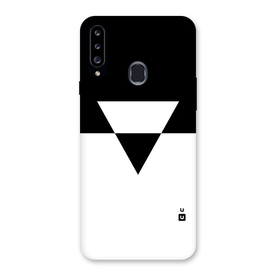 Minimal Triangle Back Case for Samsung Galaxy A20s