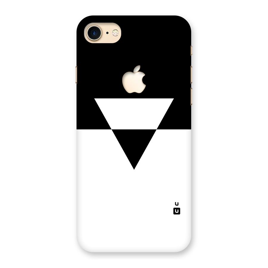 Minimal Triangle Back Case for iPhone 7 Apple Cut