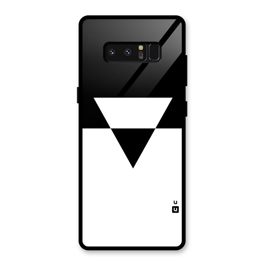 Minimal Triangle Glass Back Case for Galaxy Note 8