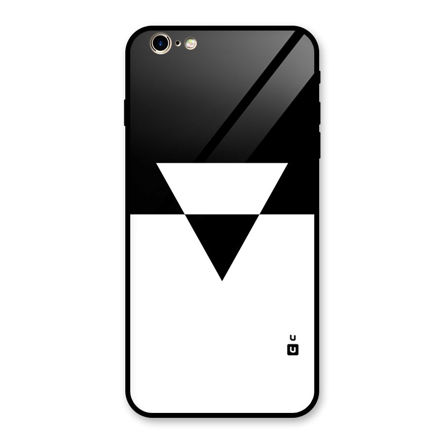 Minimal Triangle Glass Back Case for iPhone 6 Plus 6S Plus
