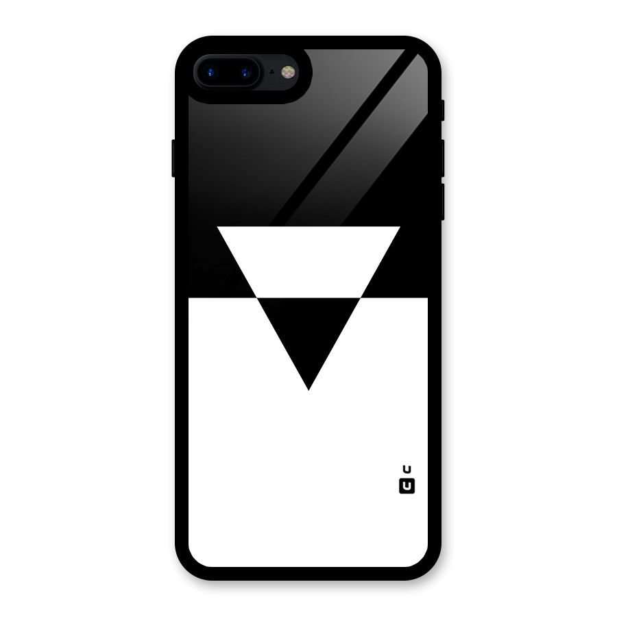 Minimal Triangle Glass Back Case for iPhone 7 Plus