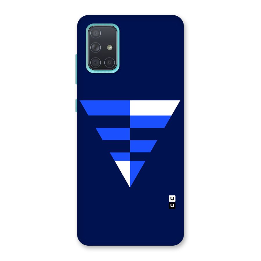 Minimalistic Abstract Inverted Triangle Back Case for Galaxy A71