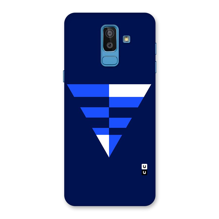 Minimalistic Abstract Inverted Triangle Back Case for Galaxy J8