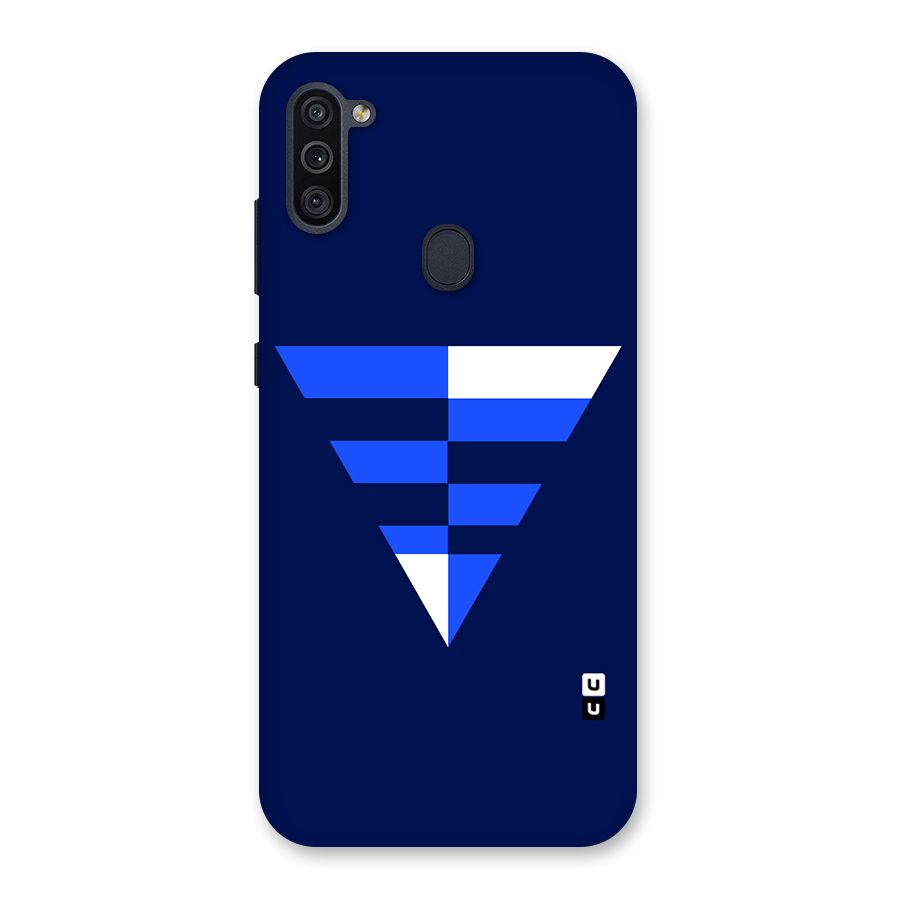 Minimalistic Abstract Inverted Triangle Back Case for Galaxy M11