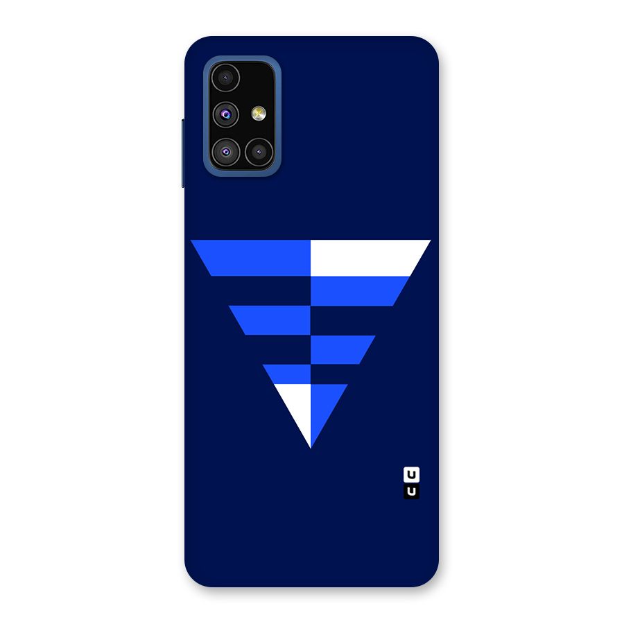 Minimalistic Abstract Inverted Triangle Back Case for Galaxy M51