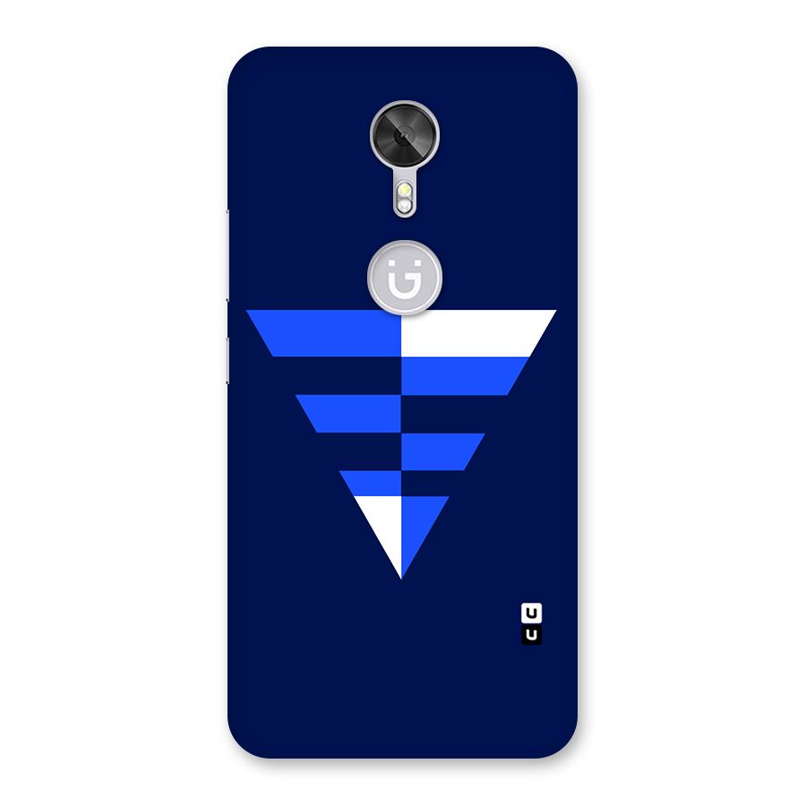 Minimalistic Abstract Inverted Triangle Back Case for Gionee A1