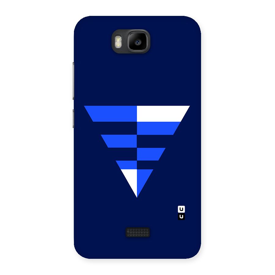 Minimalistic Abstract Inverted Triangle Back Case for Honor Bee
