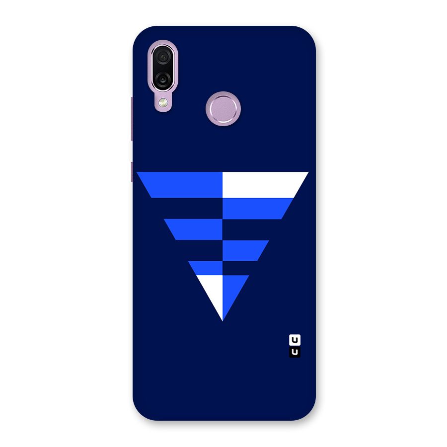 Minimalistic Abstract Inverted Triangle Back Case for Honor Play