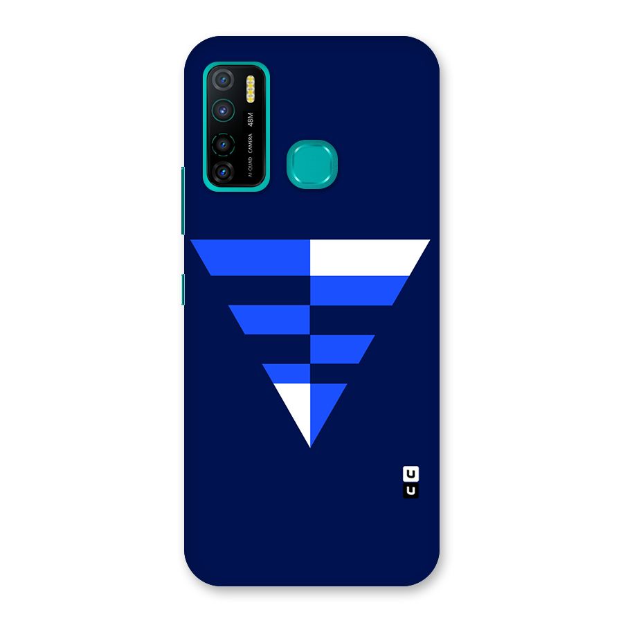Minimalistic Abstract Inverted Triangle Back Case for Infinix Hot 9 Pro