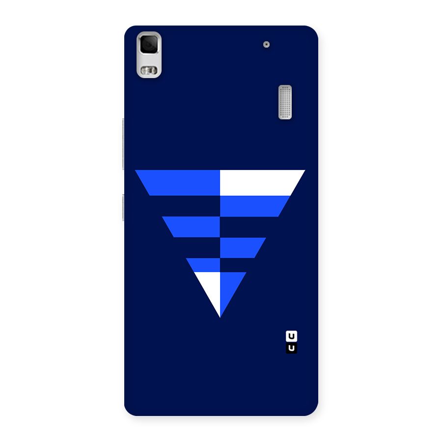 Minimalistic Abstract Inverted Triangle Back Case for Lenovo A7000