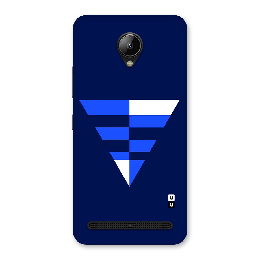 Minimalistic Abstract Inverted Triangle Back Case for Lenovo C2