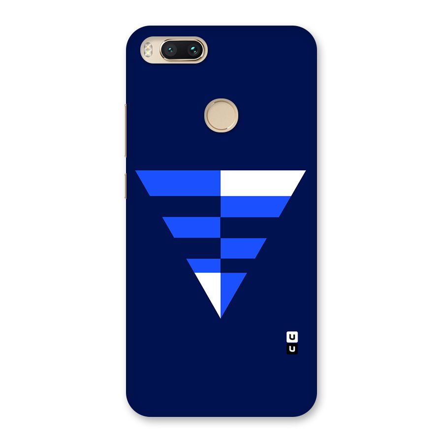 Minimalistic Abstract Inverted Triangle Back Case for Mi A1