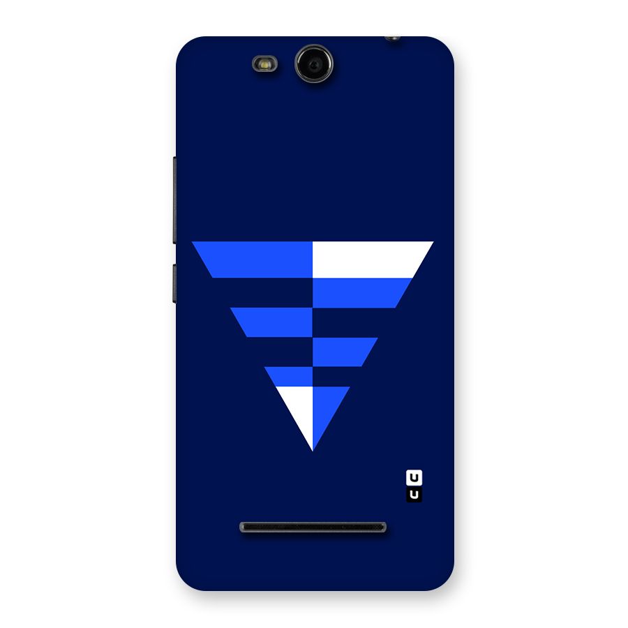 Minimalistic Abstract Inverted Triangle Back Case for Micromax Canvas Juice 3 Q392