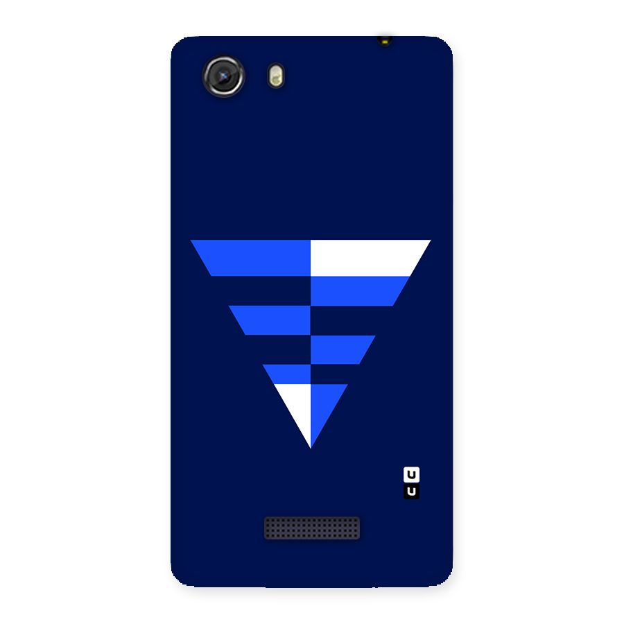 Minimalistic Abstract Inverted Triangle Back Case for Micromax Unite 3
