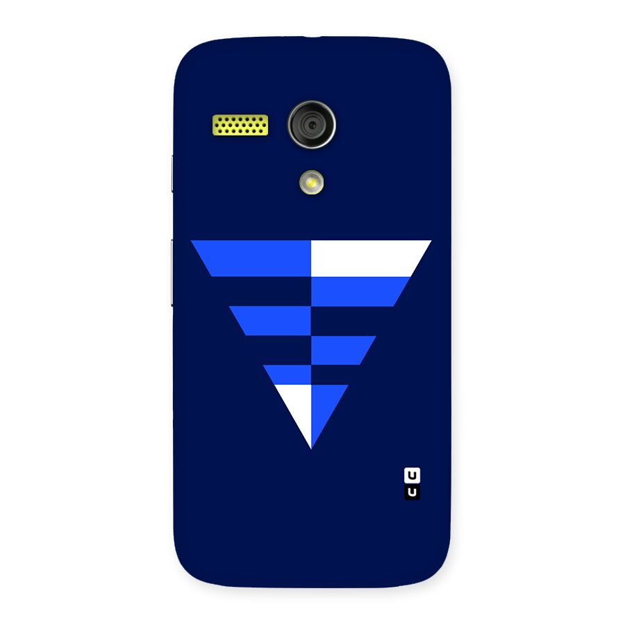 Minimalistic Abstract Inverted Triangle Back Case for Moto G