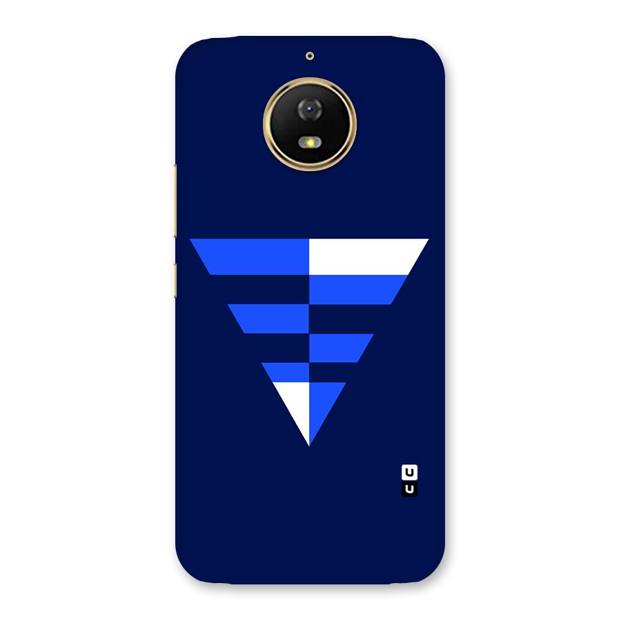 Minimalistic Abstract Inverted Triangle Back Case for Moto G5s