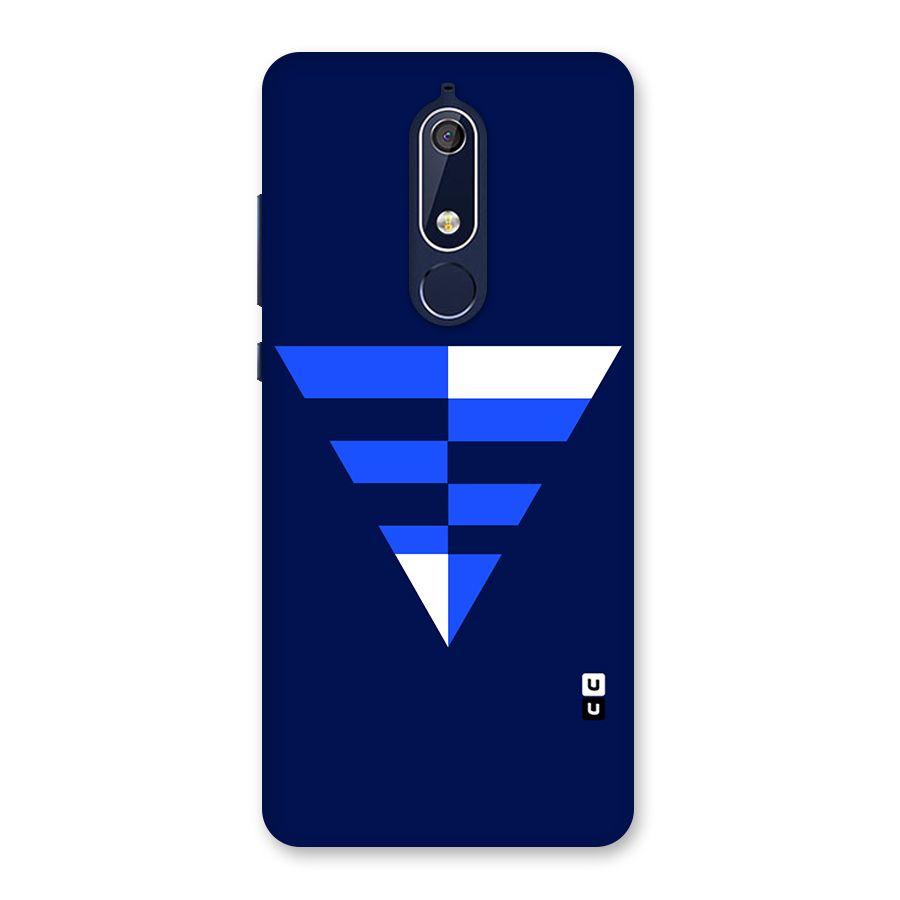 Minimalistic Abstract Inverted Triangle Back Case for Nokia 5.1