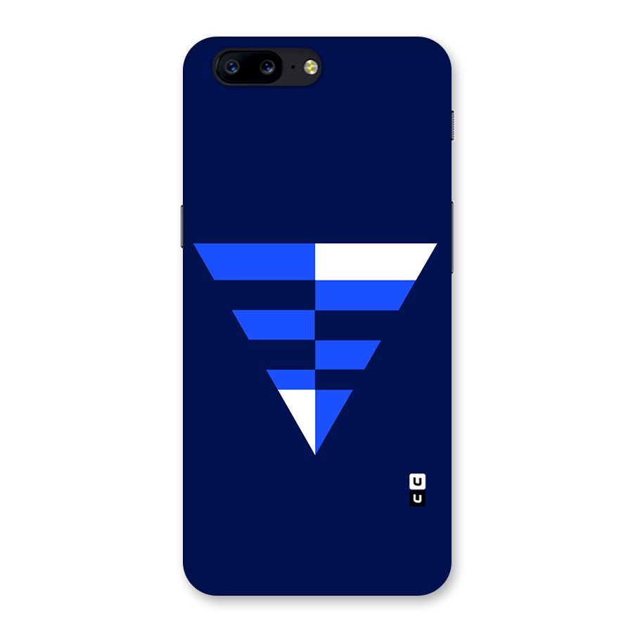 Minimalistic Abstract Inverted Triangle Back Case for OnePlus 5