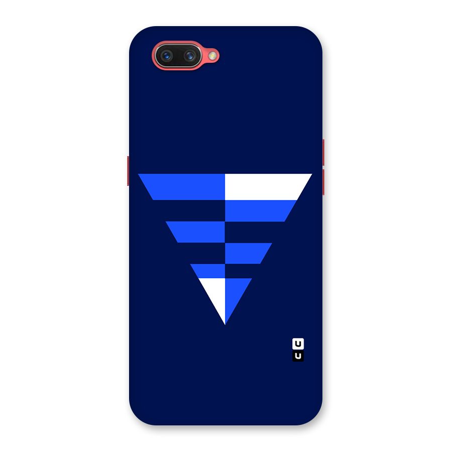 Minimalistic Abstract Inverted Triangle Back Case for Oppo A3s
