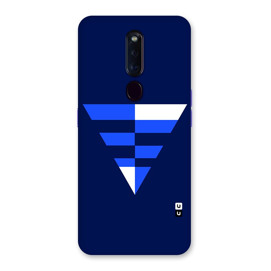 Minimalistic Abstract Inverted Triangle Back Case for Oppo F11 Pro