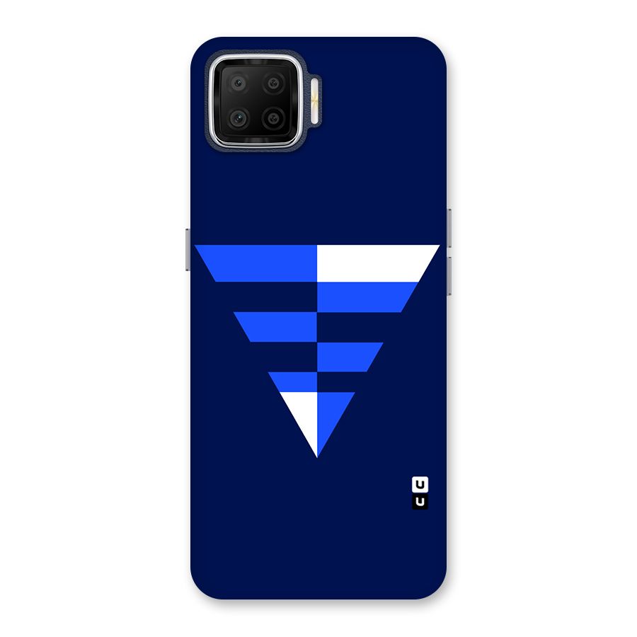 Minimalistic Abstract Inverted Triangle Back Case for Oppo F17