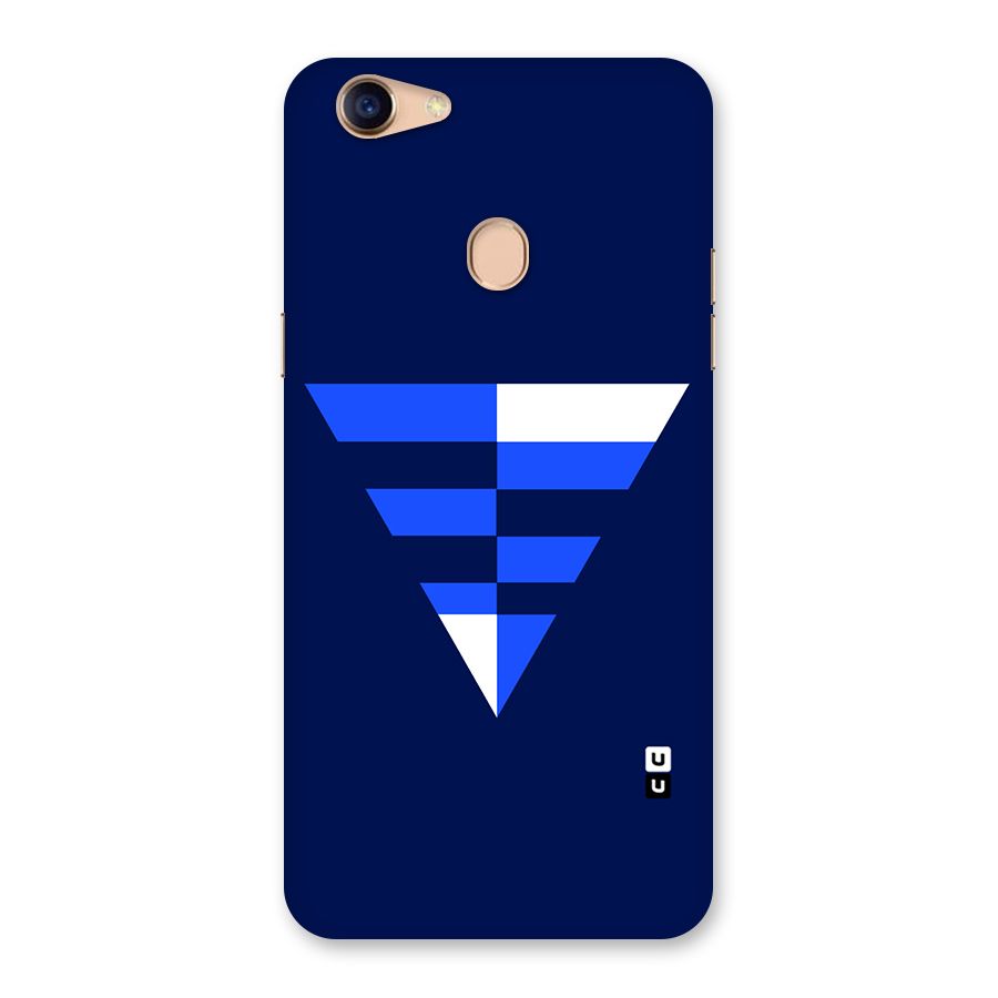 Minimalistic Abstract Inverted Triangle Back Case for Oppo F5