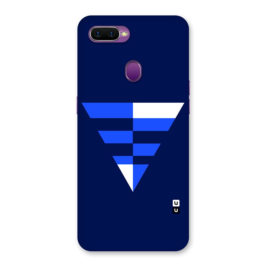 Minimalistic Abstract Inverted Triangle Back Case for Oppo F9