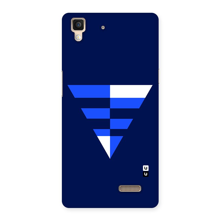 Minimalistic Abstract Inverted Triangle Back Case for Oppo R7