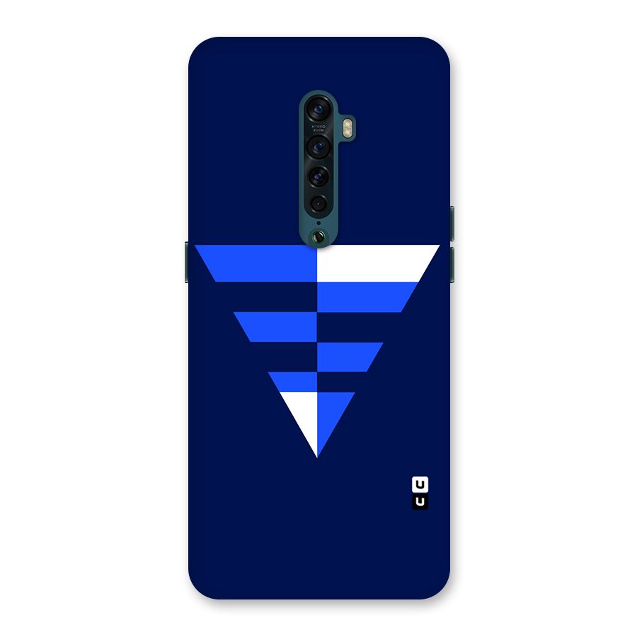 Minimalistic Abstract Inverted Triangle Back Case for Oppo Reno2