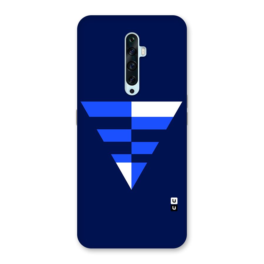 Minimalistic Abstract Inverted Triangle Back Case for Oppo Reno2 F