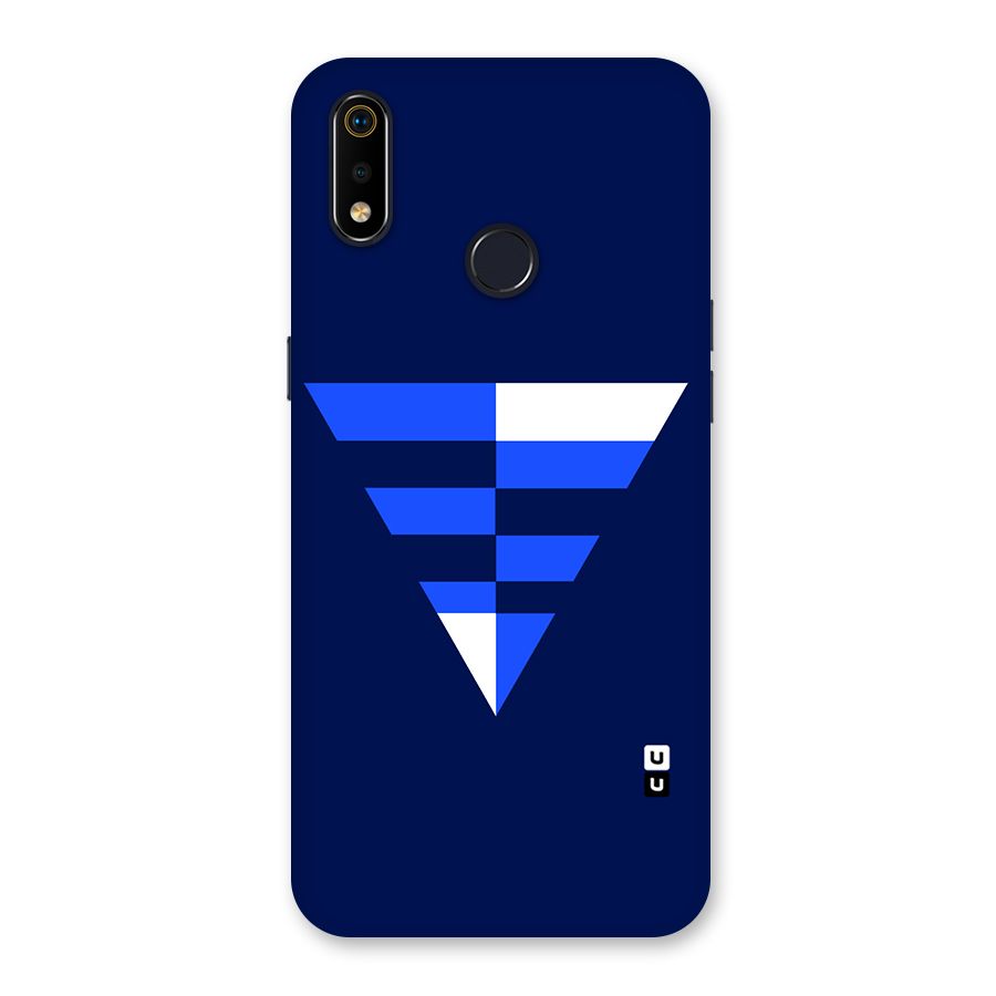 Minimalistic Abstract Inverted Triangle Back Case for Realme 3i
