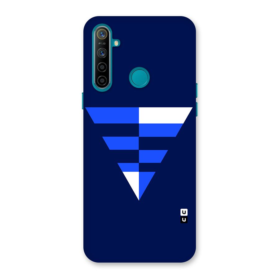 Minimalistic Abstract Inverted Triangle Back Case for Realme 5i