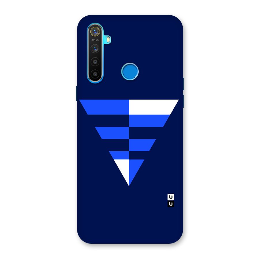 Minimalistic Abstract Inverted Triangle Back Case for Realme 5s