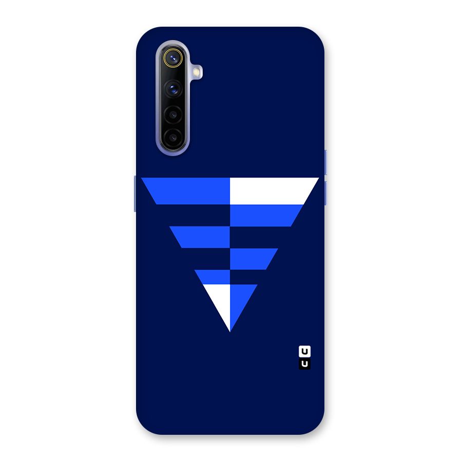 Minimalistic Abstract Inverted Triangle Back Case for Realme 6i