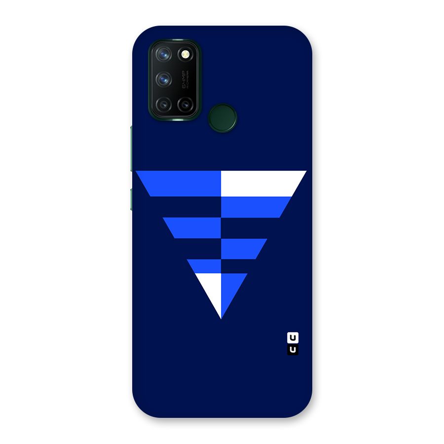 Minimalistic Abstract Inverted Triangle Back Case for Realme 7i