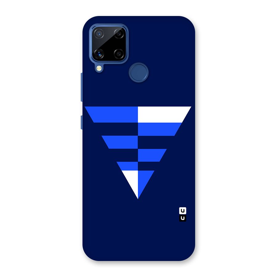 Minimalistic Abstract Inverted Triangle Back Case for Realme C15