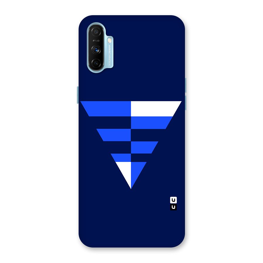 Minimalistic Abstract Inverted Triangle Back Case for Realme Narzo 20A