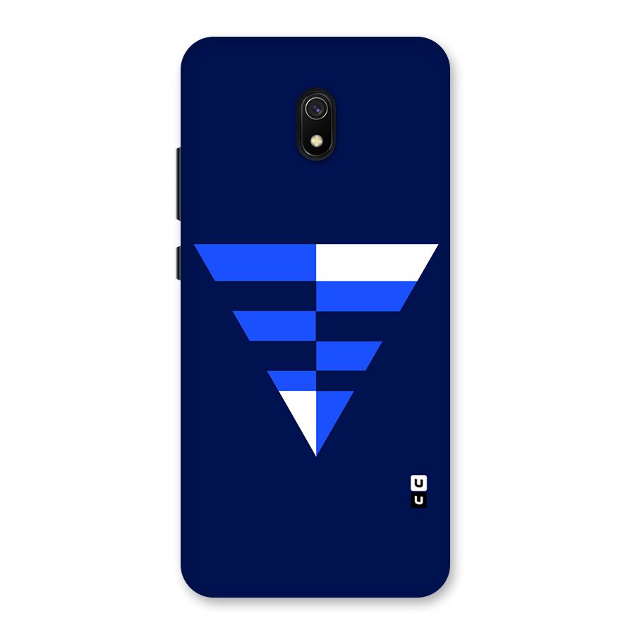 Minimalistic Abstract Inverted Triangle Back Case for Redmi 8A