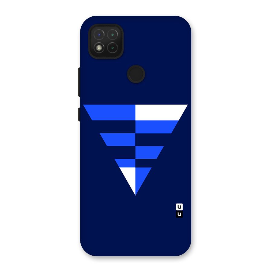 Minimalistic Abstract Inverted Triangle Back Case for Redmi 9C