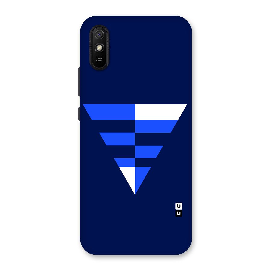 Minimalistic Abstract Inverted Triangle Back Case for Redmi 9i