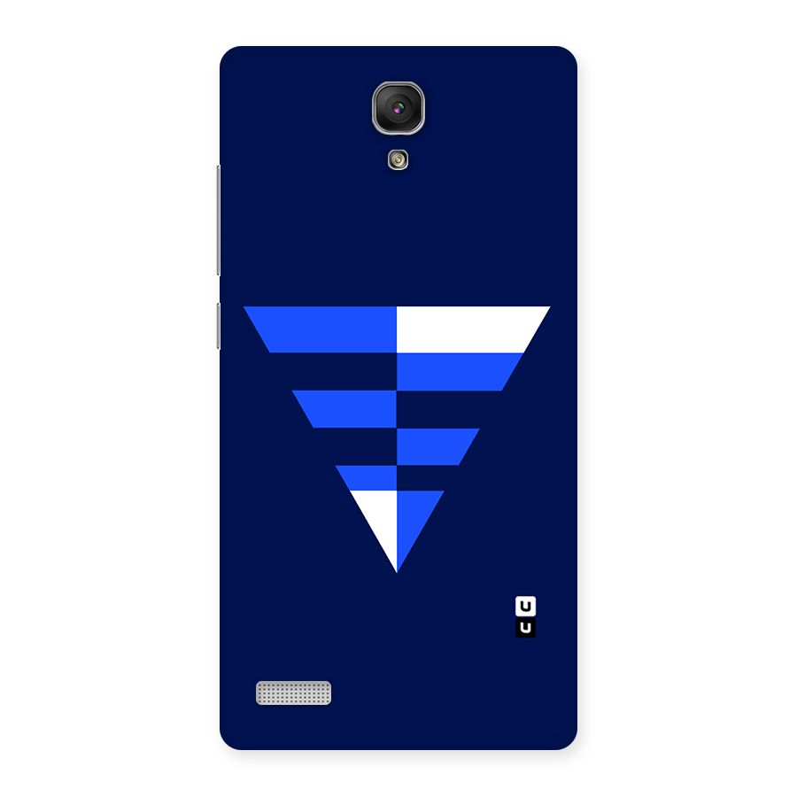 Minimalistic Abstract Inverted Triangle Back Case for Redmi Note
