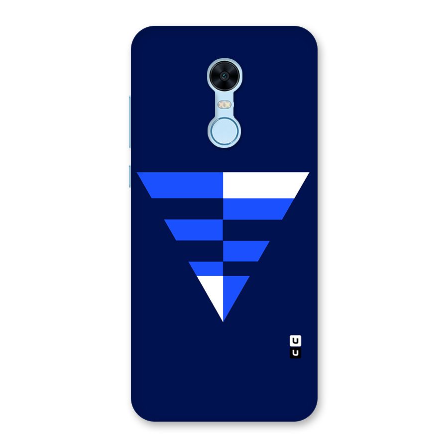 Minimalistic Abstract Inverted Triangle Back Case for Redmi Note 5
